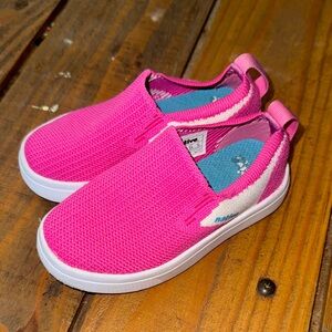 Native Kids Bright Pink Slip-On Sneakers